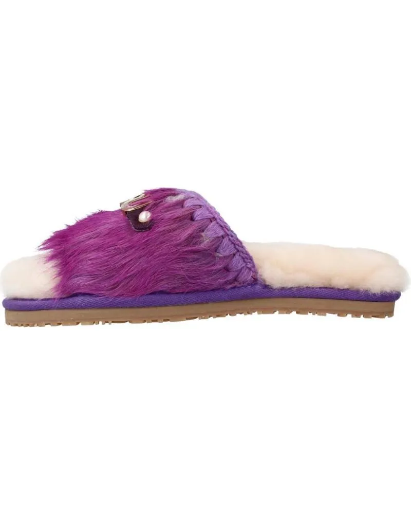 Calzado de casa de Mujer MOU ZAPATILLAS HOGAR MUJER MODELO SLIDE SLIPPER LONG HAIR P COLO LHPPUR