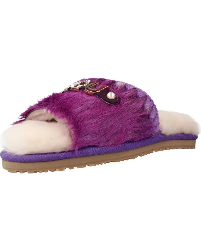 Calzado de casa de Mujer MOU ZAPATILLAS HOGAR MUJER MODELO SLIDE SLIPPER LONG HAIR P COLO LHPPUR