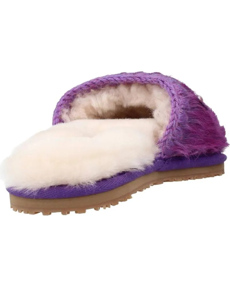 Calzado de casa de Mujer MOU ZAPATILLAS HOGAR MUJER MODELO SLIDE SLIPPER LONG HAIR P COLO LHPPUR