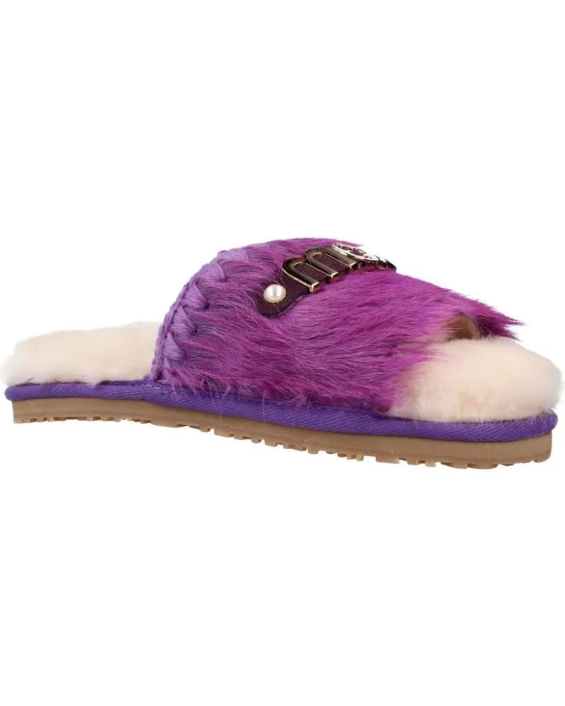 Calzado de casa de Mujer MOU ZAPATILLAS HOGAR MUJER MODELO SLIDE SLIPPER LONG HAIR P COLO LHPPUR