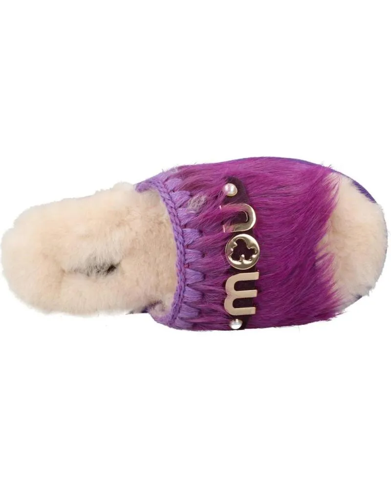 Calzado de casa de Mujer MOU ZAPATILLAS HOGAR MUJER MODELO SLIDE SLIPPER LONG HAIR P COLO LHPPUR