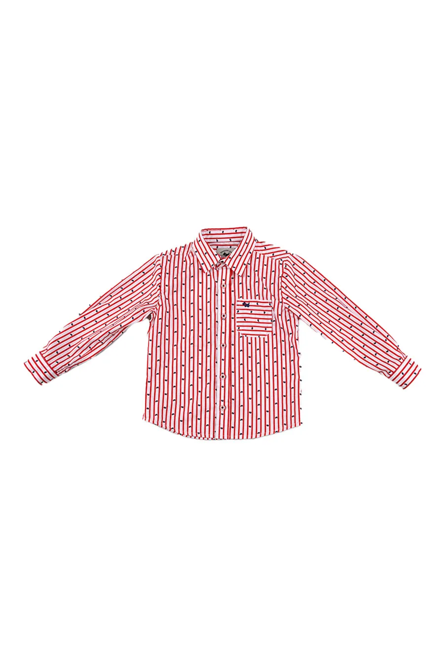 Camisa Suyen manga larga