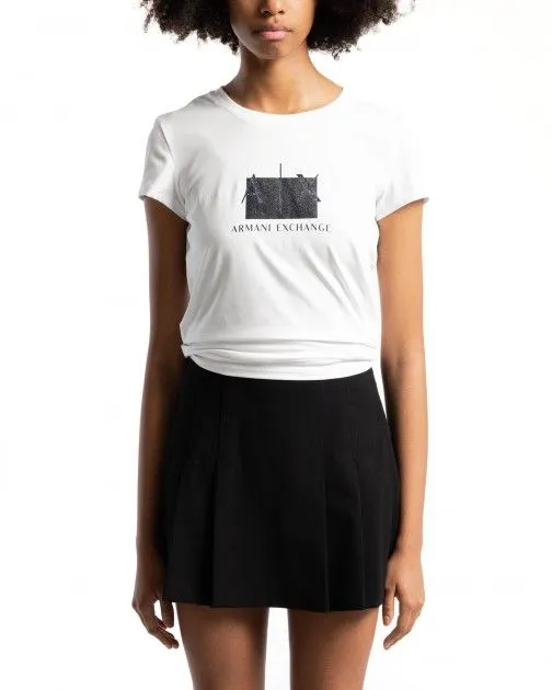 Camiseta Armani Exchange 3DYT51 YJETZ Blanco