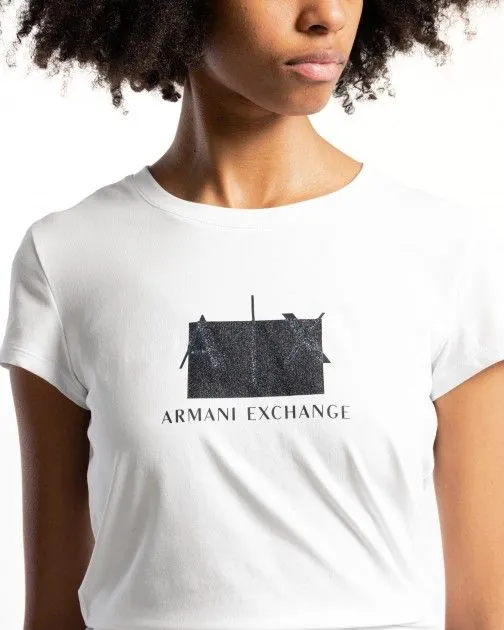 Camiseta Armani Exchange 3DYT51 YJETZ Blanco