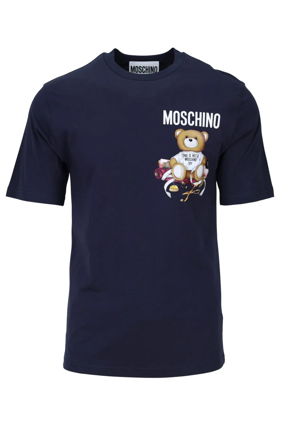 Camiseta azul con minilogo 