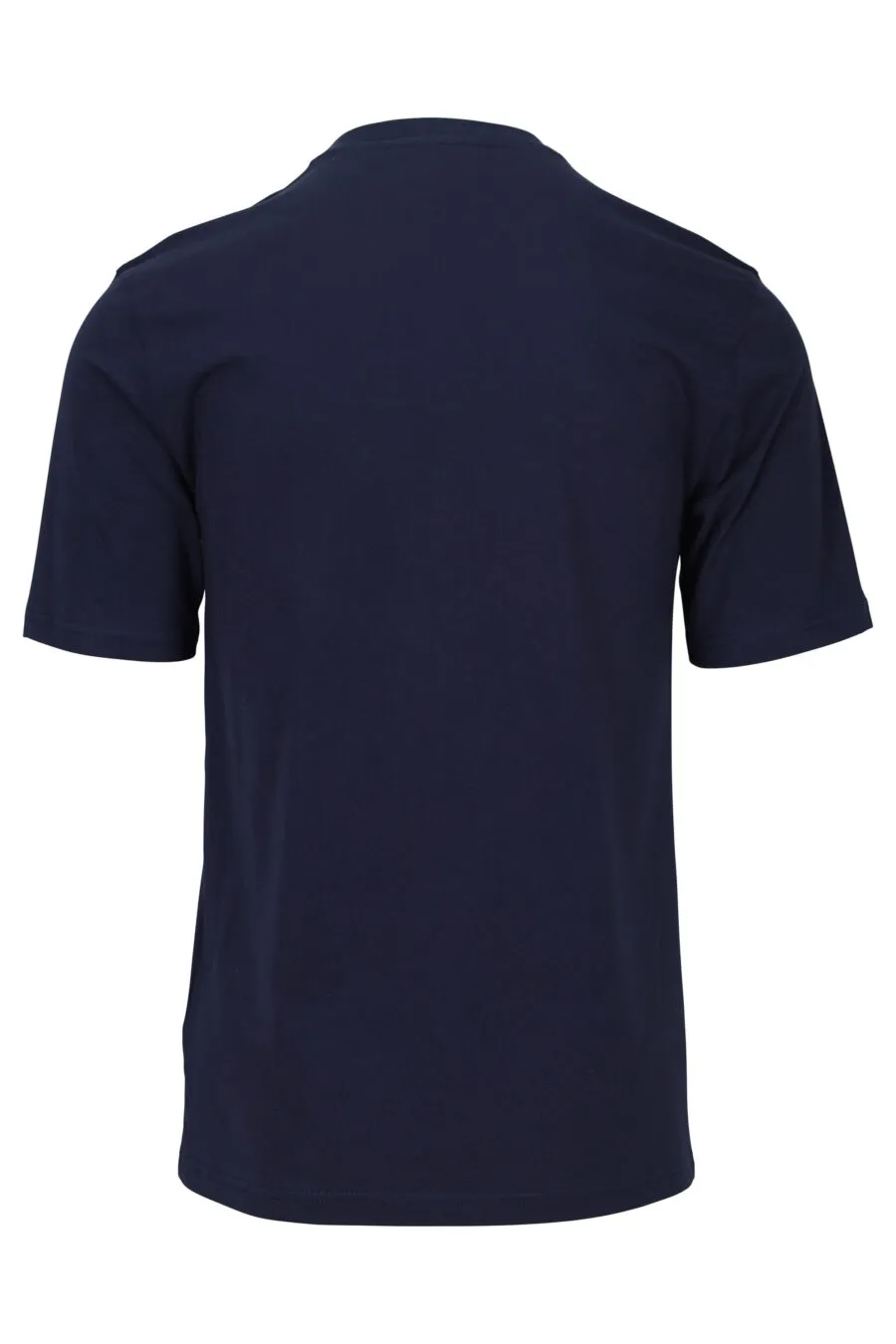 Camiseta azul con minilogo 