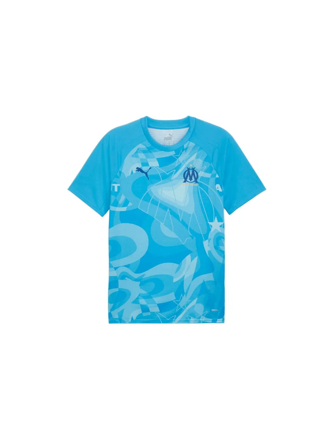Camiseta de Fútbol Puma Olympique Marsella Prematch Azul Hombre