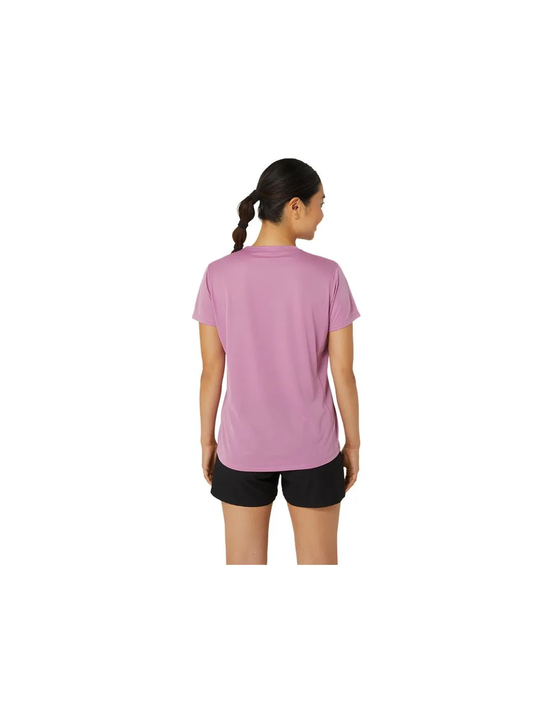 Camiseta de Running ASICS Core Ss Top Mujer Morado