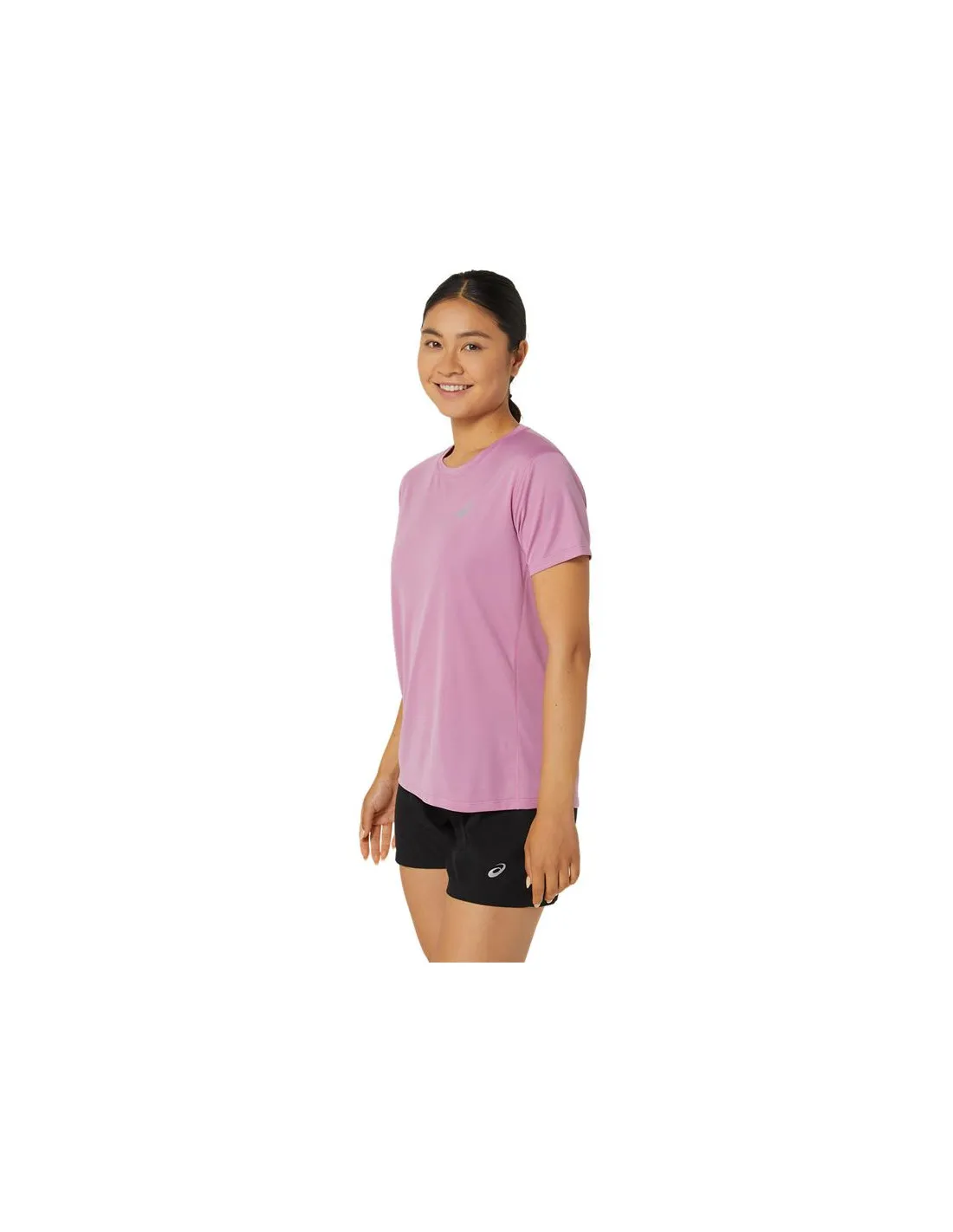 Camiseta de Running ASICS Core Ss Top Mujer Morado