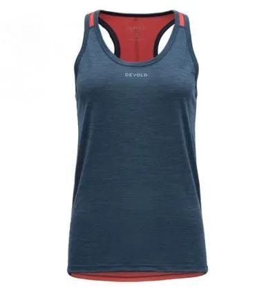 Camiseta de tirantes Devold Running Racerback (flood) mujer