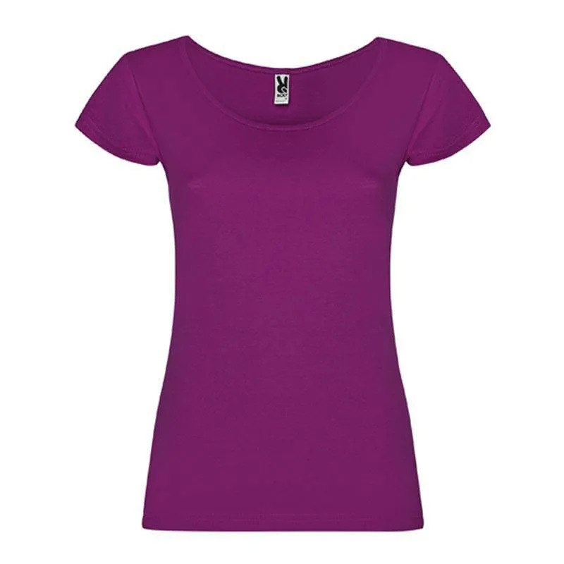 Camiseta escote redondo para mujer