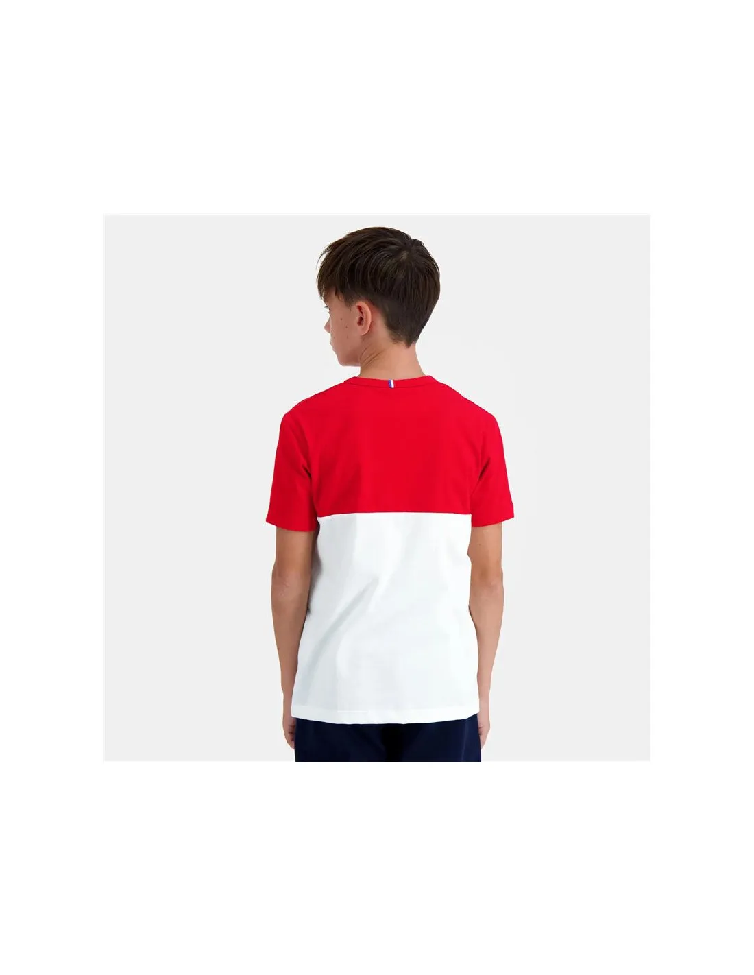 Camiseta Le Coq Sportif N°2 Tricolore Blanco Infantil