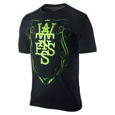 Camiseta Lebron Prem Witness (011/negra/lima)