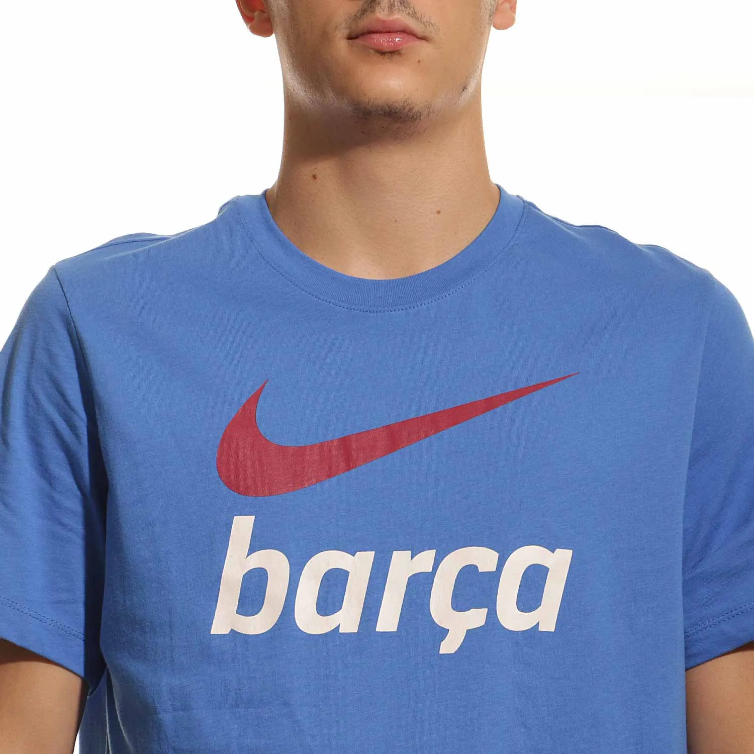 Camiseta Nike Barcelona Swoosh Club algodón