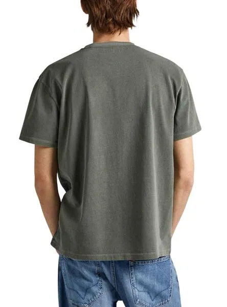 Camiseta Pepe Jeans Oxford Verde para Hombre