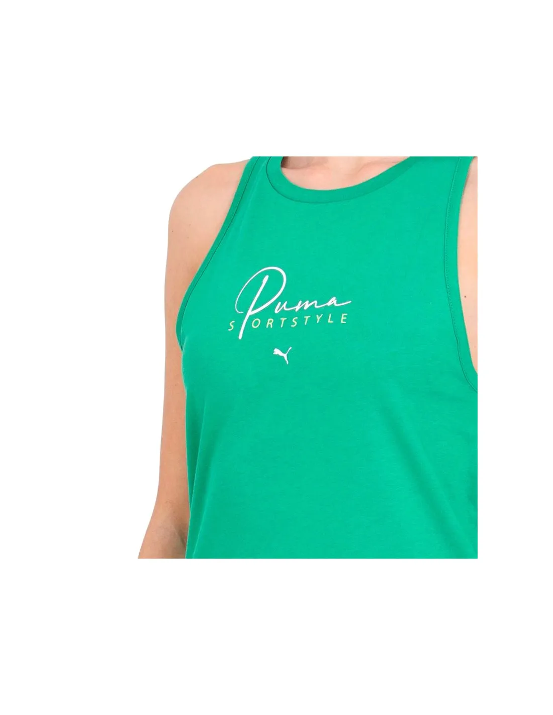 CAMISETA PUMA BPPO000765 BLANK BA MUJER VERDE