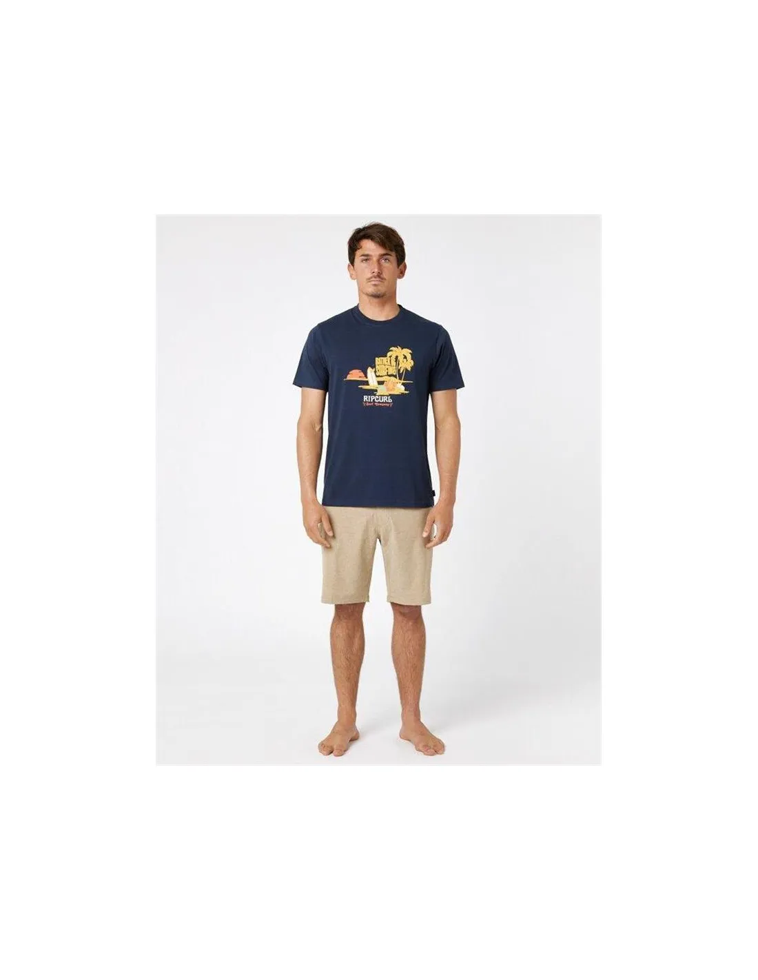 Camiseta Rip Curl Framed Hombre Azul