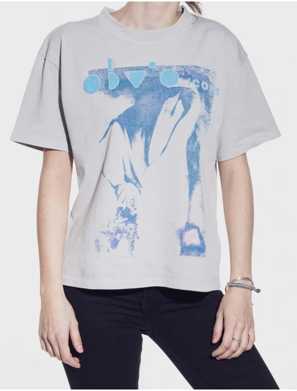Camisetas Obvio Rodas Gris