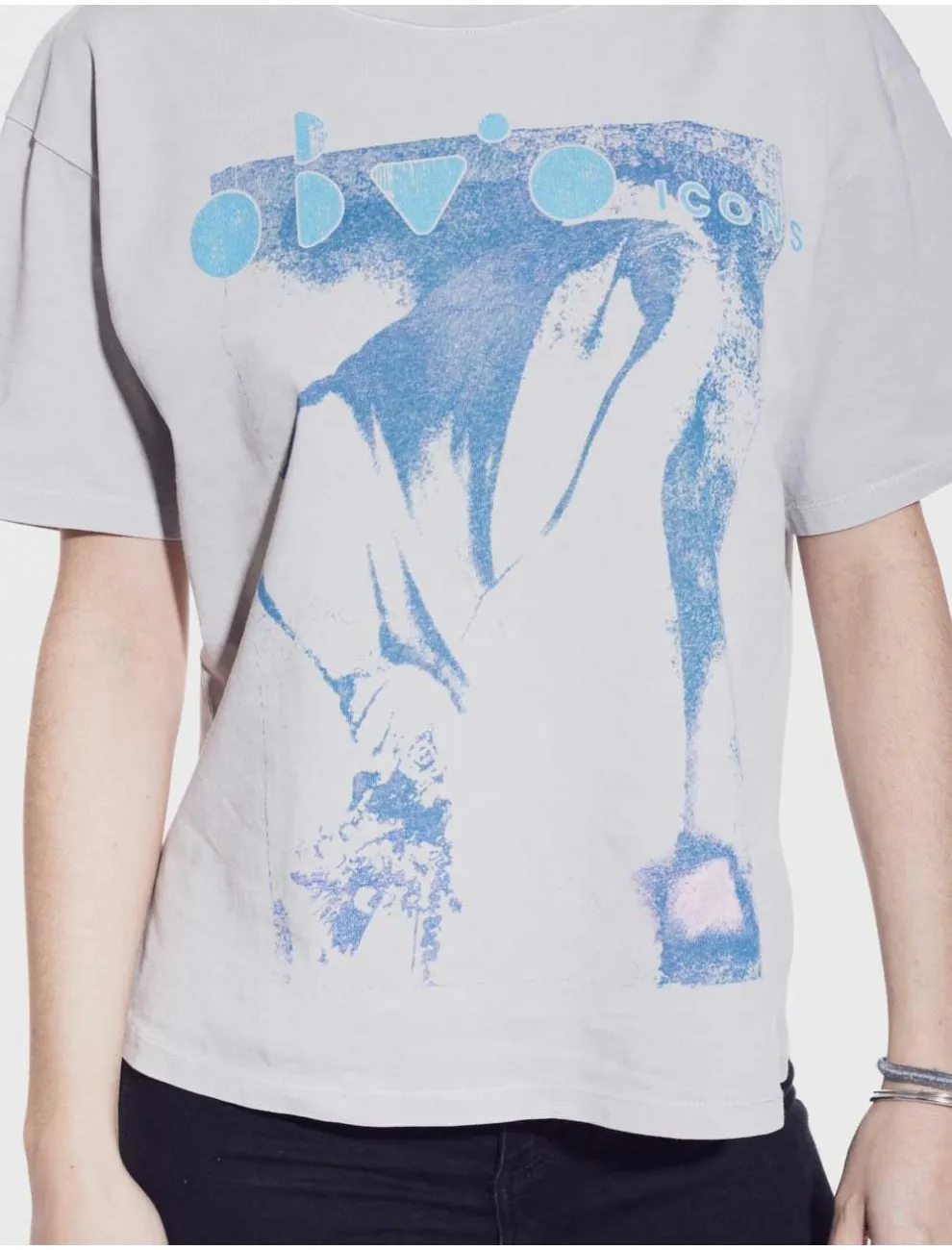 Camisetas Obvio Rodas Gris