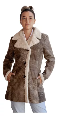 CAMPERA DE CUERO DE OVEJA DE MUJER  MODELO: SOL.C