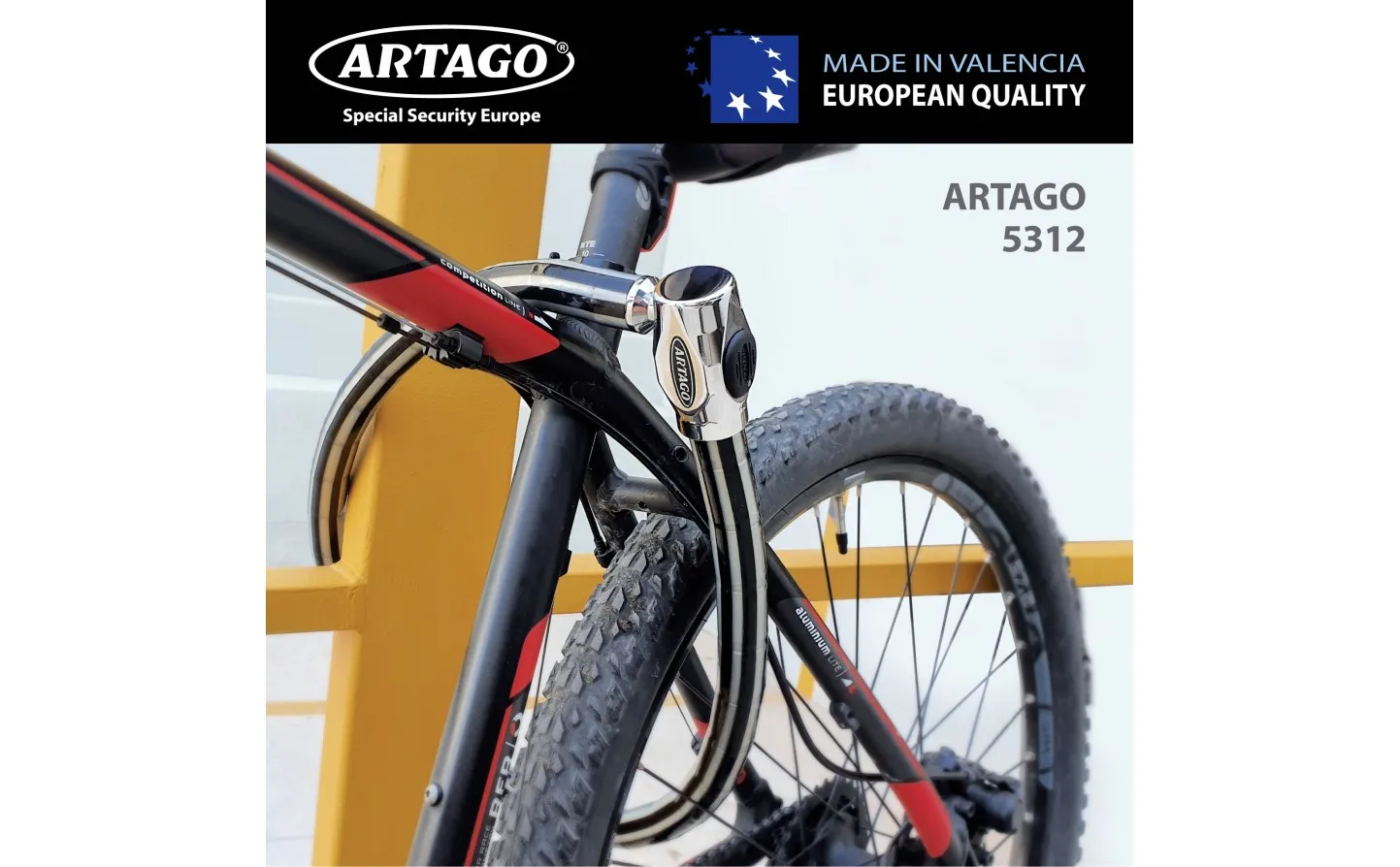 Candado Moto Articulado Artago 53 100 Cm |5310|