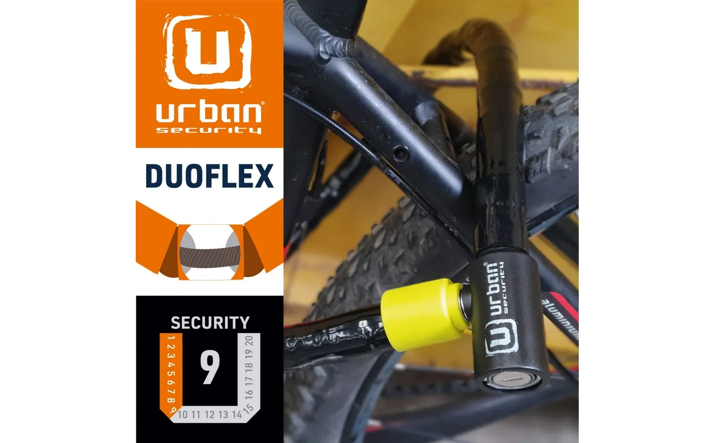 Candado Urban Duoflex 120 Cm |UR5120|