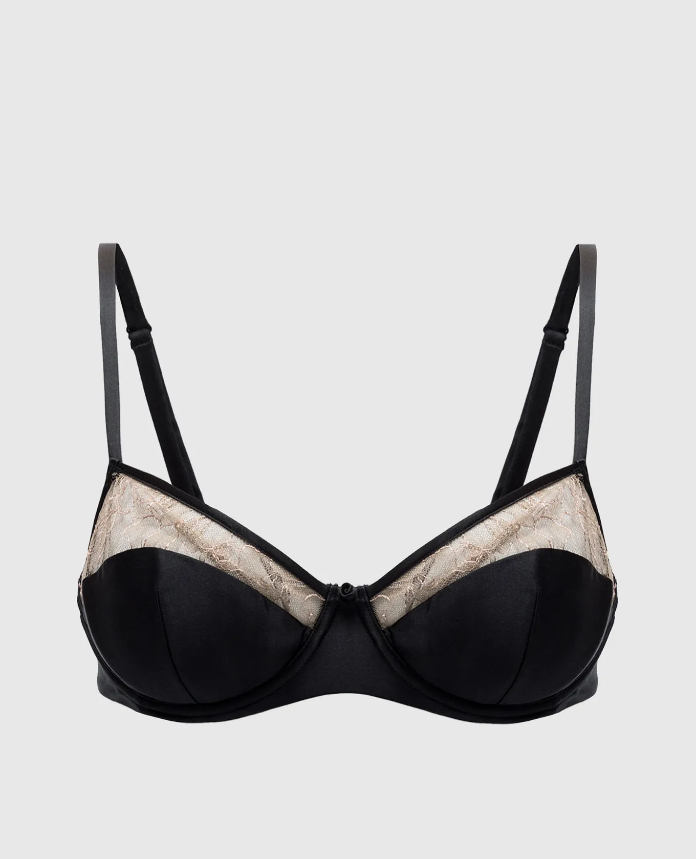 Carine Gilson Black bodice with lace