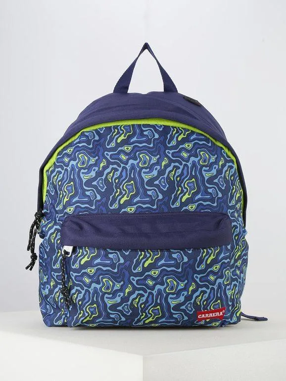 Carrera Camuflaje de mochila con curvas  mochila de fantasía