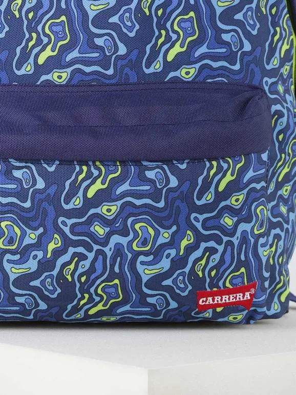 Carrera Camuflaje de mochila con curvas  mochila de fantasía