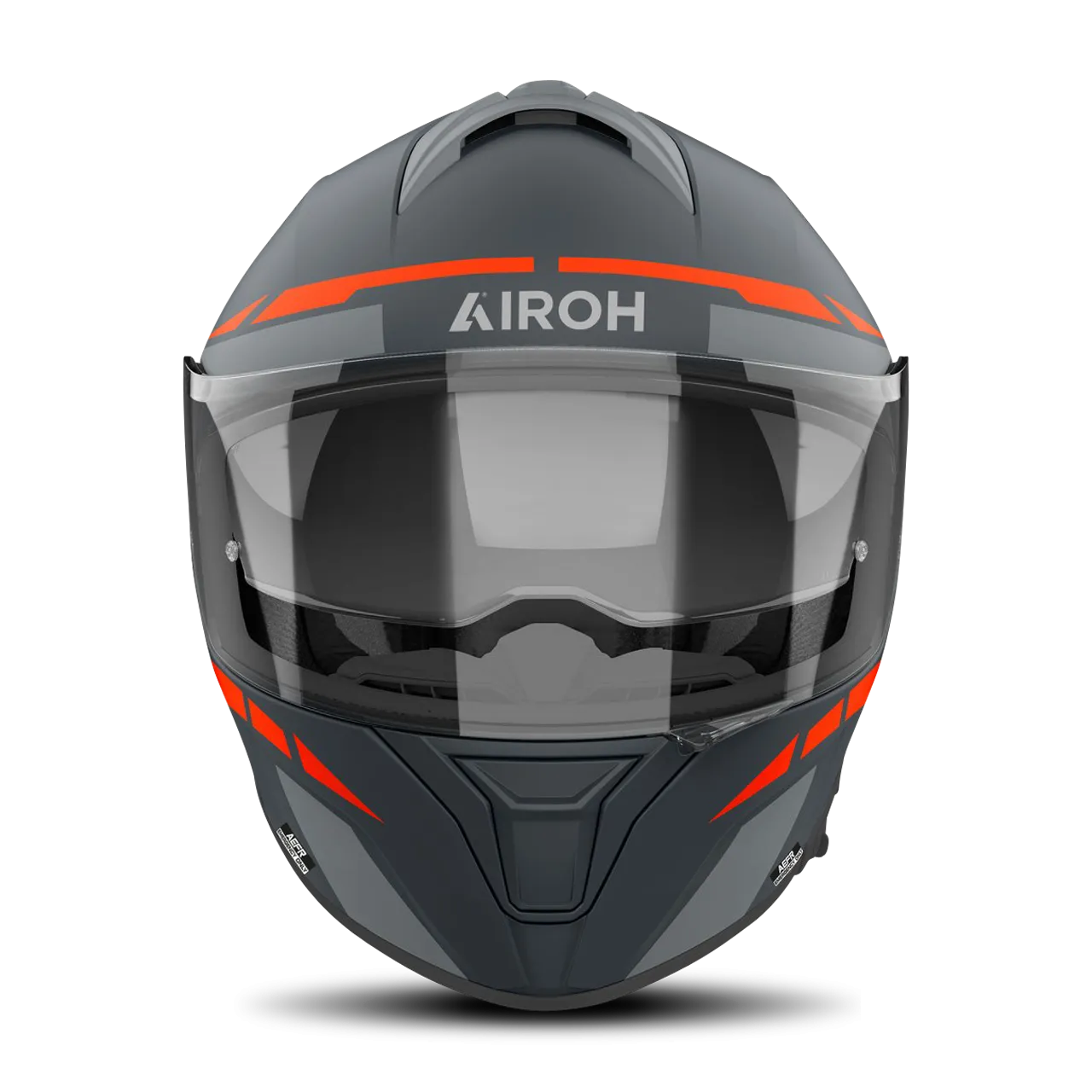 Casco Integral Airoh Spark 2 Spinner Naranja Mate 