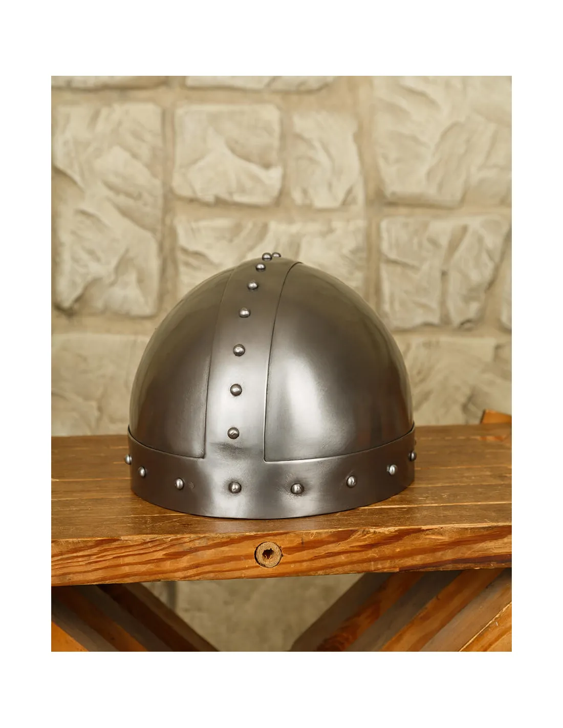 Casco vikingo Spangenhelm modelo Dietrich