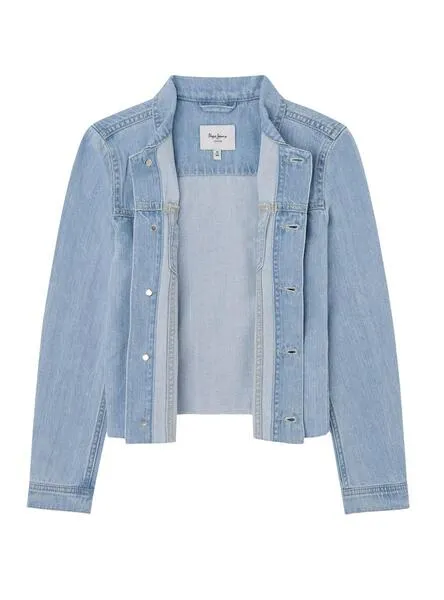 Cazadora Vaquera Pepe Jeans Isa Jacket Azul Niña