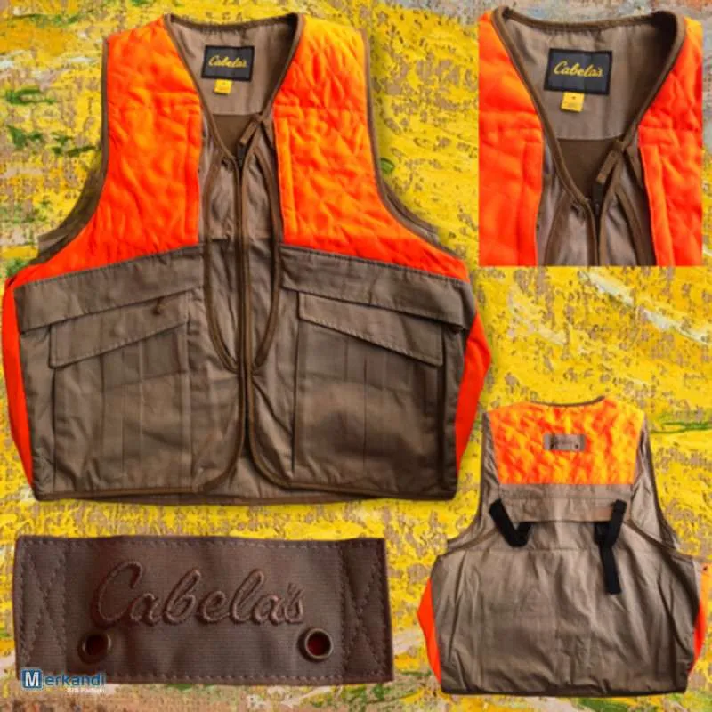 Chaleco de hombre de Cabela Caza Pesca Fotografía de montaña Ropa de seguridad