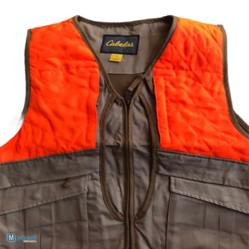 Chaleco de hombre de Cabela Caza Pesca Fotografía de montaña Ropa de seguridad