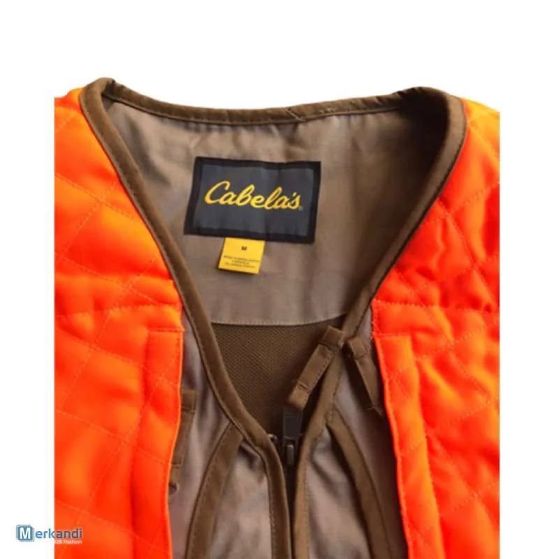 Chaleco de hombre de Cabela Caza Pesca Fotografía de montaña Ropa de seguridad