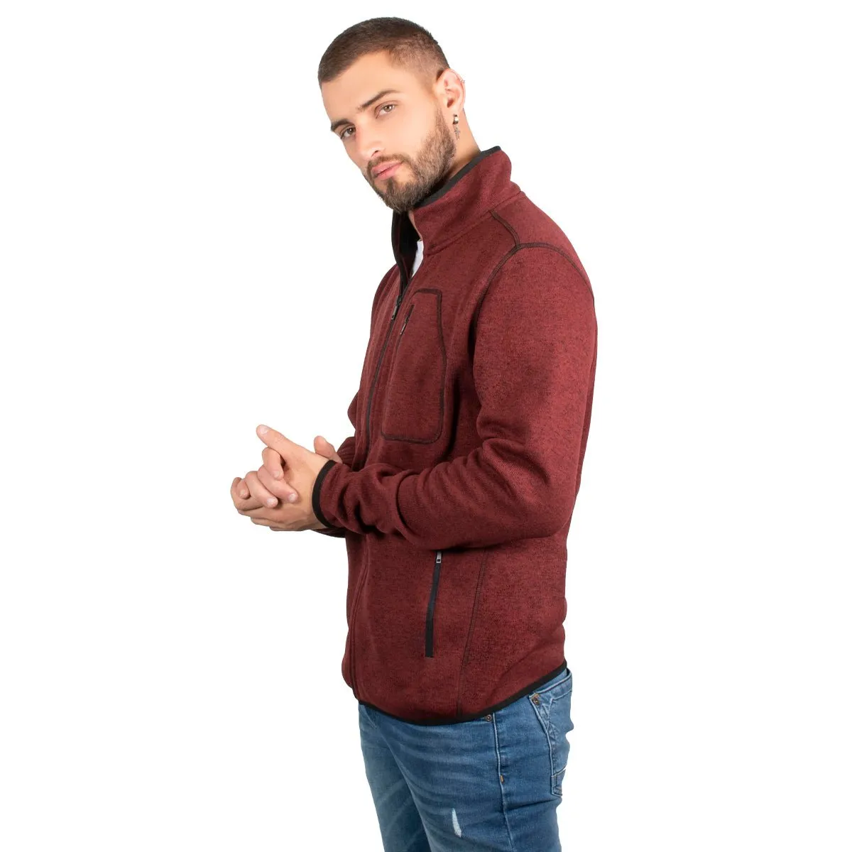 Chamarra Knit All Time Hombre