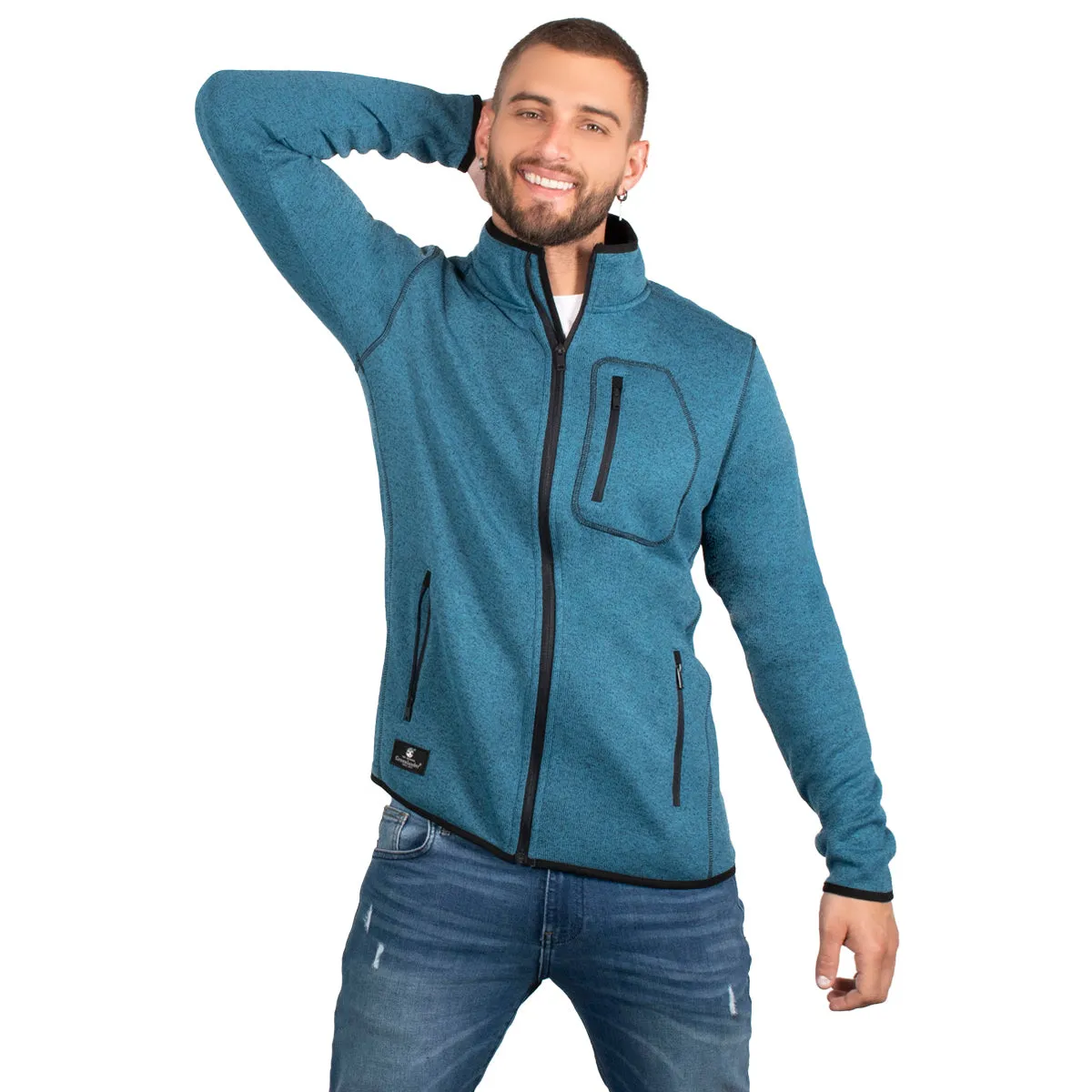 Chamarra Knit All Time Hombre