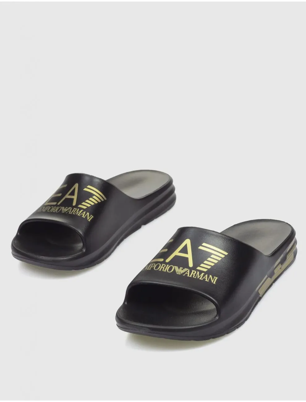Chancla Armani Ea7 Xbp008 Negro
