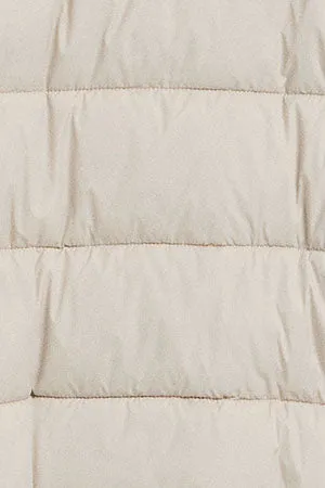 Chaqueta acolchada beige Canyon con detalles Polo Club