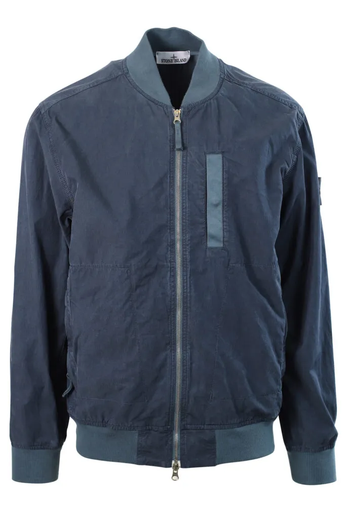 Chaqueta azul mix on parche