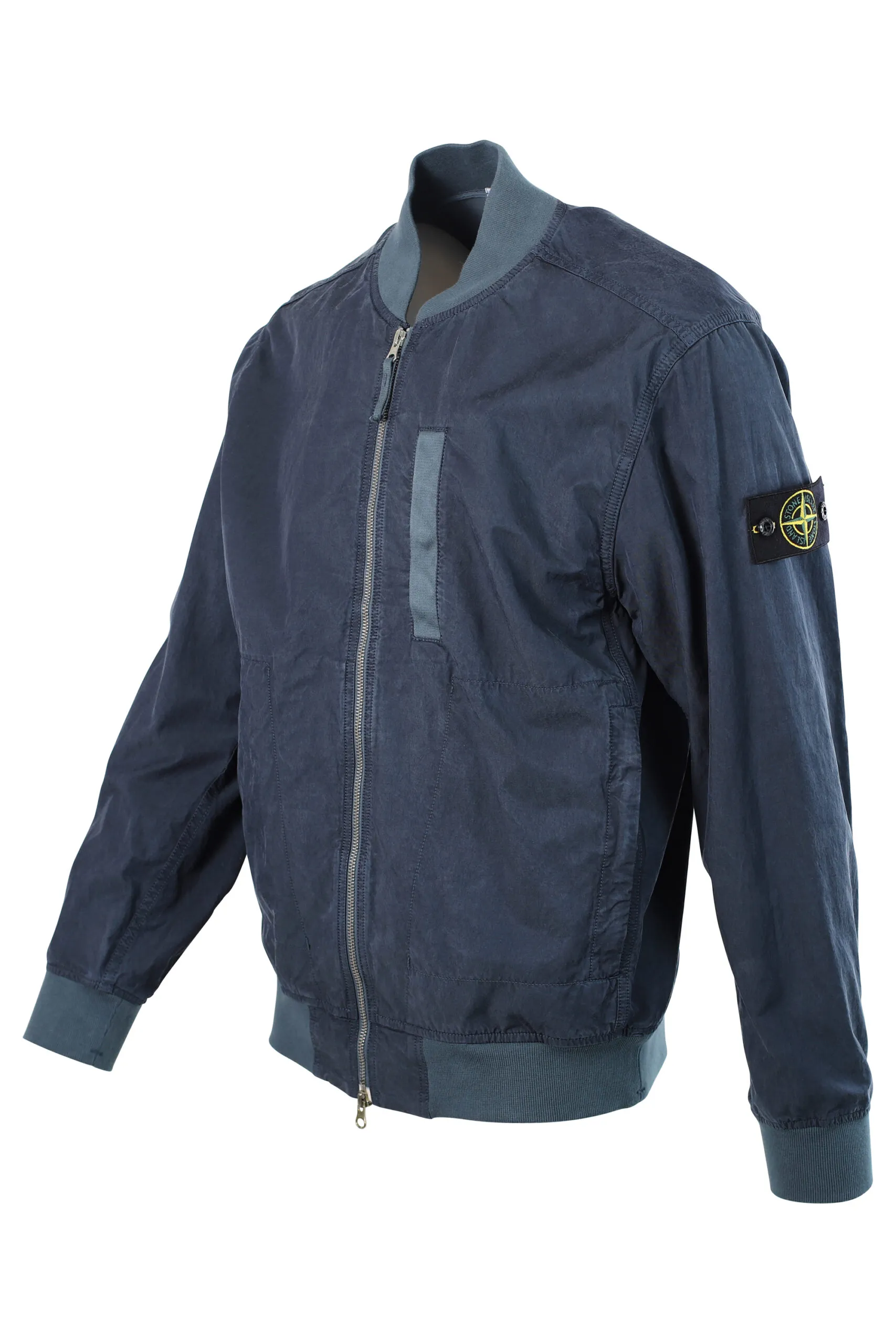 Chaqueta azul mix on parche