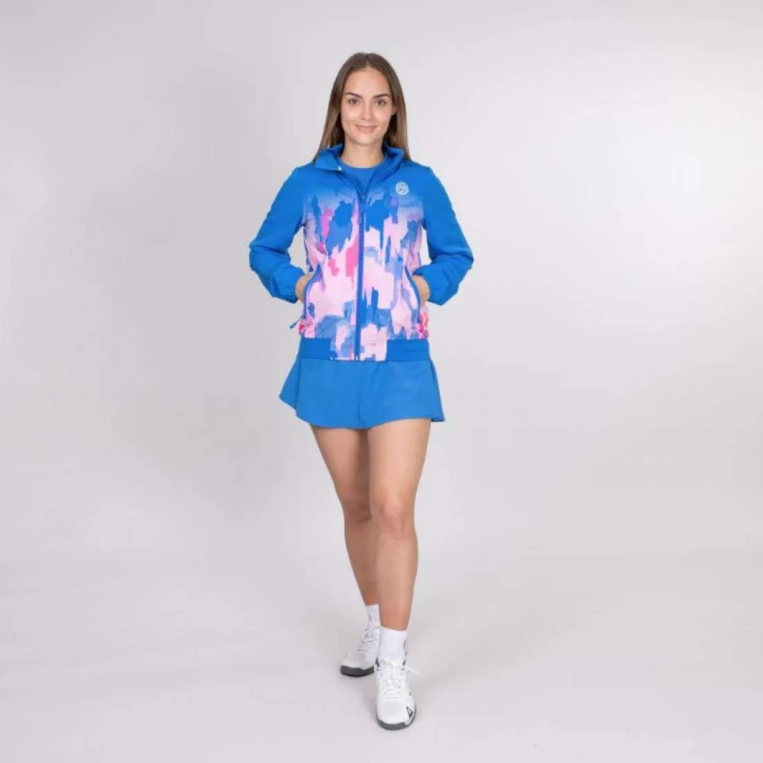 Chaqueta Bidi Badu Gene Tech Azul Rosa Mujer | BIDI BADU