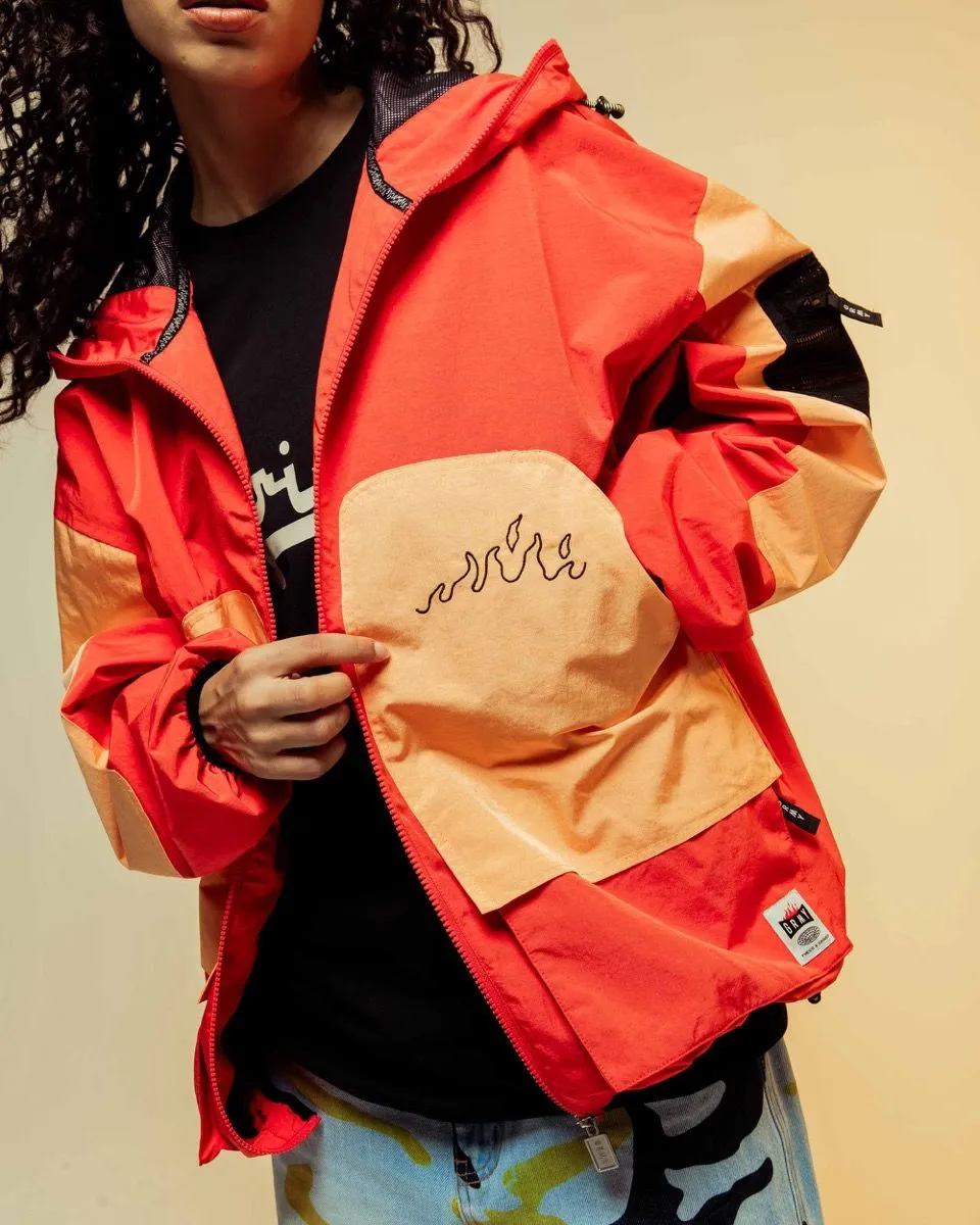 CHAQUETA GRIMEY BACK AT YOU  RED | FW23