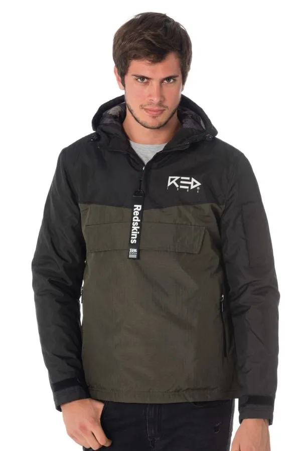 Chaqueta Hombre Redskins Sealer Further Black Kaki