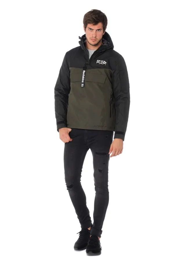 Chaqueta Hombre Redskins Sealer Further Black Kaki