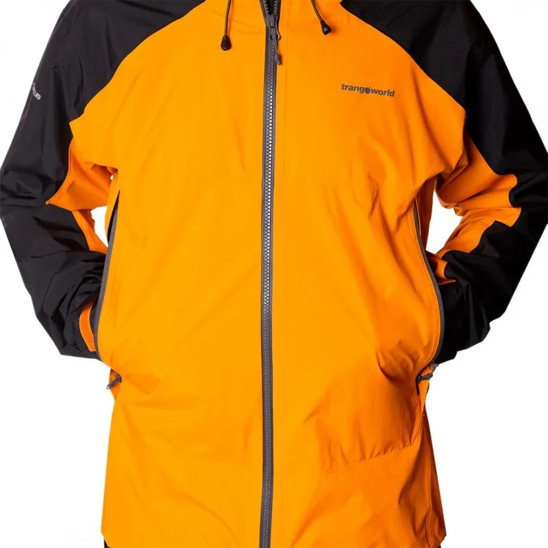 CHAQUETA TRANGOWORLD KILIMANJARO NARANJA/NEGRO
