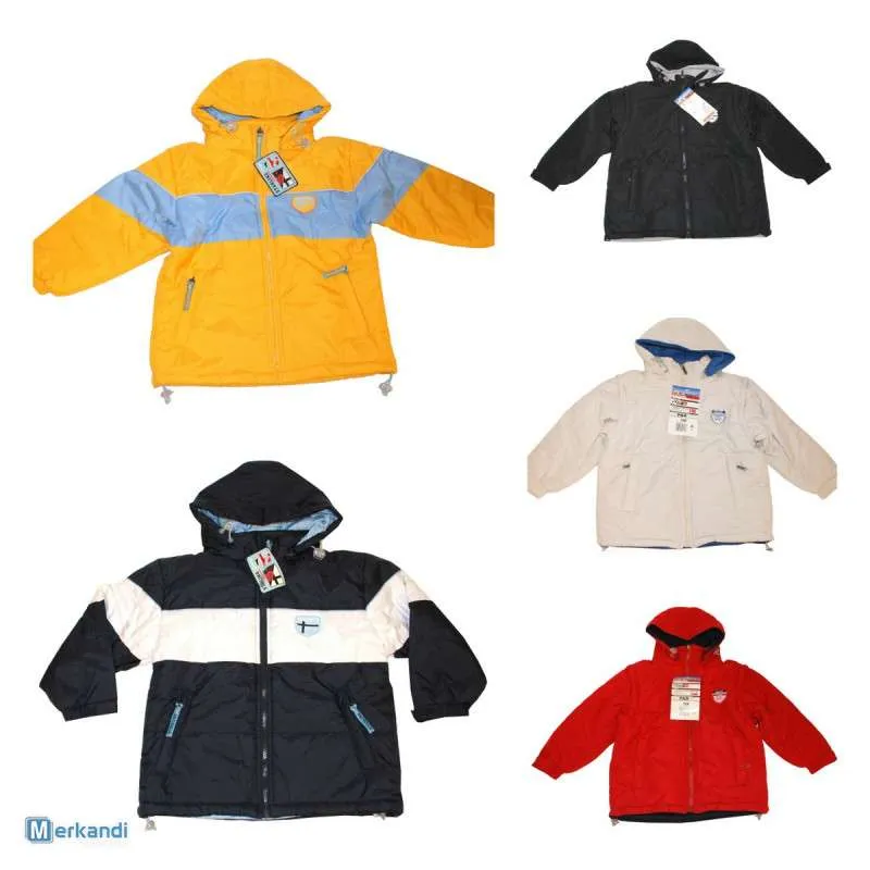 CHAQUETAS PARA NIñOS STARLING EN VARIOS MODELOS, COLORES Y TALLAS  GLOBAL DELIVERY (Z378)