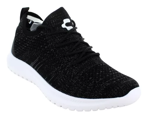 Charly Tenis Correr Negro Con Blanco Para Hombre 81352