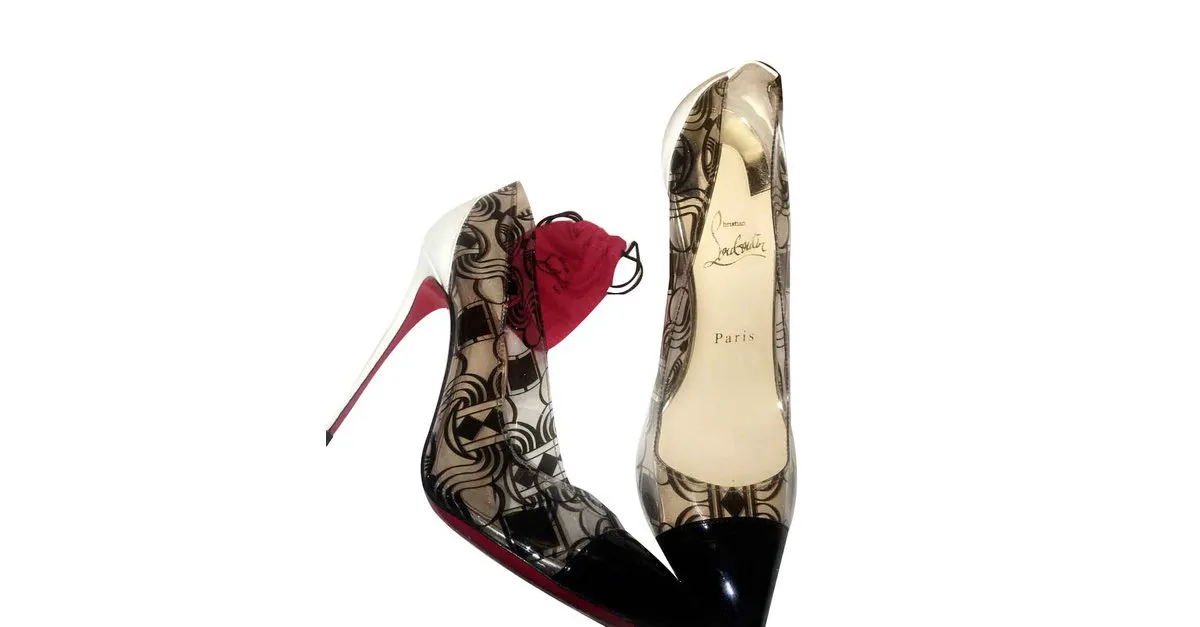 Christian Louboutin Louboutin Negro Blanco 