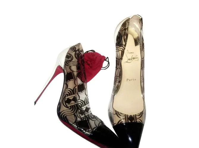Christian Louboutin Louboutin Negro Blanco 
